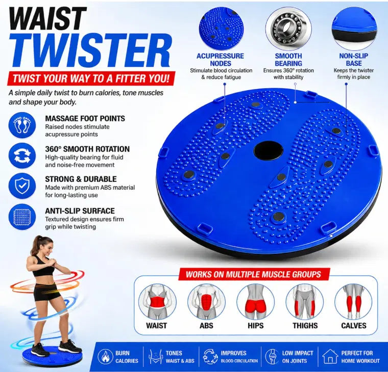 Tummy Twister Board for Waist Trimming